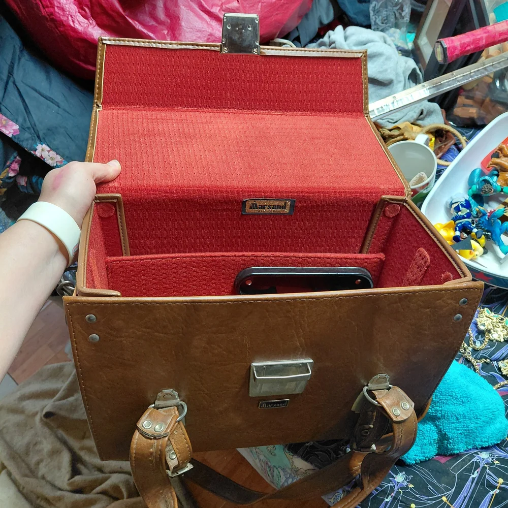 Vintage Marsand Camera Bag in Brown Universal